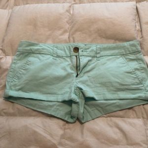 Size 8 American eagle light blue shorts